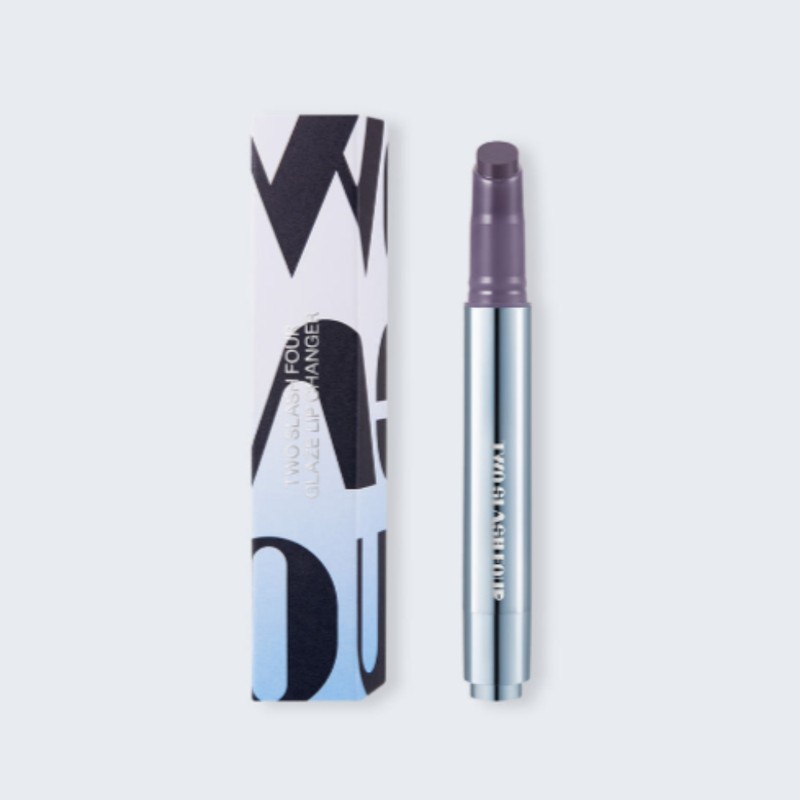 Two Slashpo Lip Gloss Glaze Colorful Lip Changer Nu Black