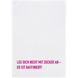 WESTCRAFT Tea Towels / Kitchen Towel Vintage 100% Cotton 50 x 70 cm (Do Not Be With Red)