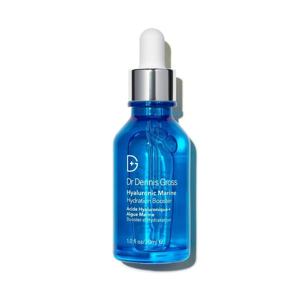 Dr Dennis Gross Hyaluronic Marine™ Hydration Booster: for Dehydrated, Rough Texture, Dry Fine Lines & Wrinkles, 1 fl oz