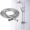 KAV Steel Shower Hoses - Universal Standard Fitting and Flexible