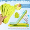 2 Pairs 4D Cloud Soles for Women, Massage Cushion Insole