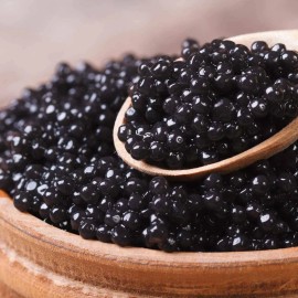 Malossol Premium Quality Osetra Kaluga Black CAVIAR Черная Икра US Seller 100g/3.5oz