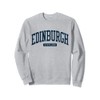 Edinburgh United Kingdom UK College University Style Navy Sweatshirt