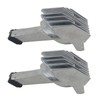 Set of 2 headlights LED daytime running light module 63127262731