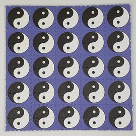 Yin Yang Blue Blotter Art Psychedelic Art Gift Acid Art 100 Tab Sheet