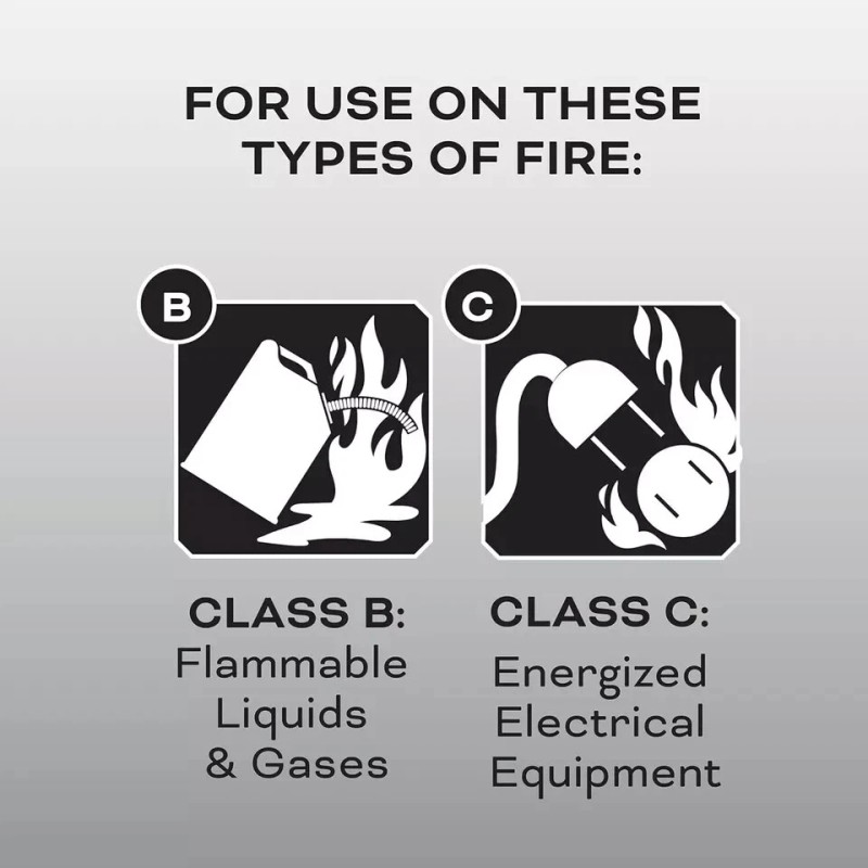 Kidde Auto Fire Extinguisher for Car & Truck, 5-B:C, 3.2