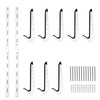 HIKULA 5 Board Surf Rack Wall Mount for Surfboard, Wakeboard,