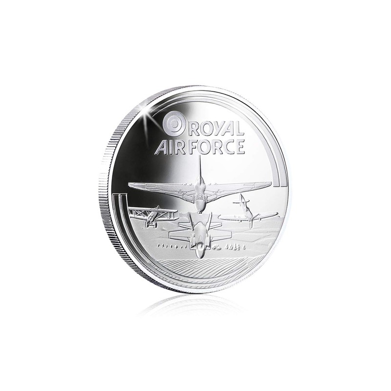 The RAF Collection Silver Coin/Medal - Lightning - High Command