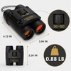 30x60 Compact Binoculars for Outdoor Viewing - HD Mini Telescope