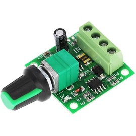 RR-PWM Low Voltage DC 1.8V 3V 5V 6V 12V 2A Motor Speed Controller, 1803BK 1803B Adjustable Driver Switch