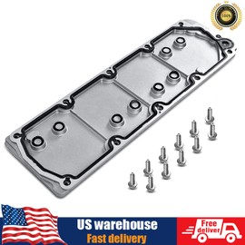 susucar Gen IV LS NON-AFM DOD Valley Cover Block Off Plate for Chevy GM 5.3L 6.0L 6.2L