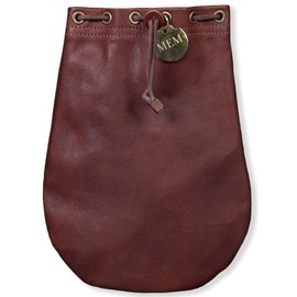 Col. Littleton No. 3 Large Possibles Leather Bag - Brown