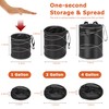 Ginsco 2 Gallons New Leakproof Car Trash Can, Compact Trash