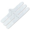 Viscose and Cotton Blend Bra Liners (3-Pack, White, Small) -