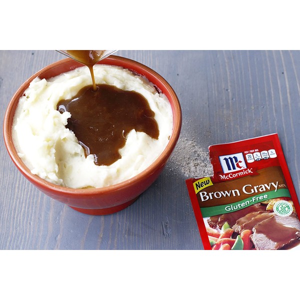 McCormick Gluten Free Brown Gravy Mix, 0.88 oz