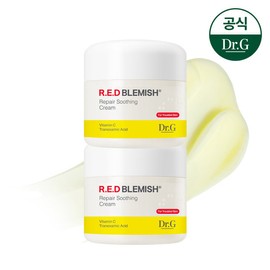 Dr.G Red Blemish Repair Soothing Cream 50ml x 2 / 닥터지 레드 블레미쉬 리페어 수딩크림 50ml 2개