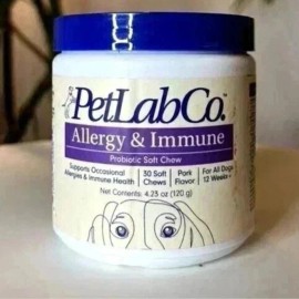 PetLab (PetLab) ALLERGY & IMMUNE Probiotic Soft Chew For Dogs (30 Pork)