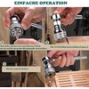 KEWAYO Adjustable Universal Socket, Super Socket Wrench Fits Standard Sizes