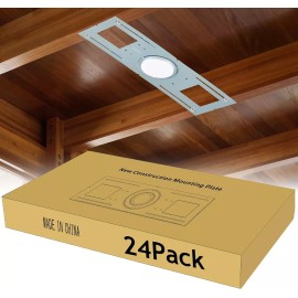 Unbranded 24 Pack New Construction Rough in Plate Pre Mounting Bracket for 3 / 4 /6 inch