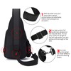 Tactical Sling Bag with Flag Patch - Military Backpack for