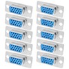 Create idea Pack of 10 3 Row 15-Pin Female Connector