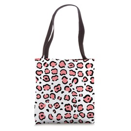 Pink Leopard Leopard Print Pink Cheetah Pattern Leopard Skin Tote Bag