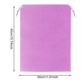 AWAVM 5 x Bags Shoe Bags Drawstring Portable Shoe Bag Non-woven Fabric Medium Fabric Drawstring Travel Storage Bags for Toys Shoes Boots High Heel Socks, Style 1, Dry Bag