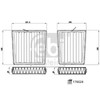 febi bilstein 176024 Cabin Filter Set, Pack of 1