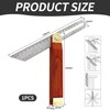1 Piece Of Woodworking Movable Square, Measuring Tool Ruler, Sliding