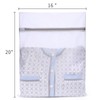 3Pcs Durable Fine Mesh Laundry Bags for Delicates 16 x