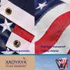 Xaoyaya 6Ft Stainless Steel Flag Pole,Heavy Duty Nylon 3x5 Ft