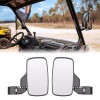 21ST Breakaway Side Rear View Mirrors For 2016-2024 Can-Am Defender
