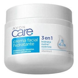 Crema Facial Hidratante Nutre 3 En 1 No Grasosa Vit E Avon Momento De Aplicación Día/noche Tipo De Piel Todo Tipo De Piel