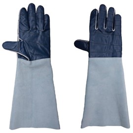 Fuji Gloves, Spiny Hand, Anti-Piercing Special Leather Gloves, Genuine Leather + Double Structure with Anti-Piercing Special Sheet, Anti-Slip, Long Type, Ideal for Safety Measures for Spiny Trees and