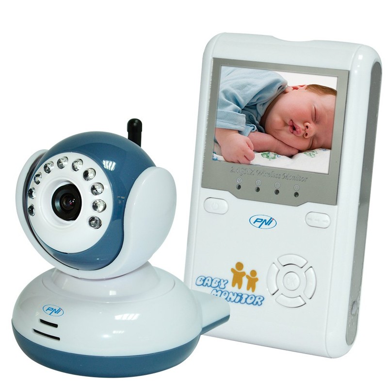 PNI Video Baby Monitor B2500 2.4" WiFi Screen