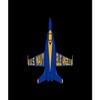 CafePress U.S. Navy Blue Angels Jet Throw Blanket Super Soft