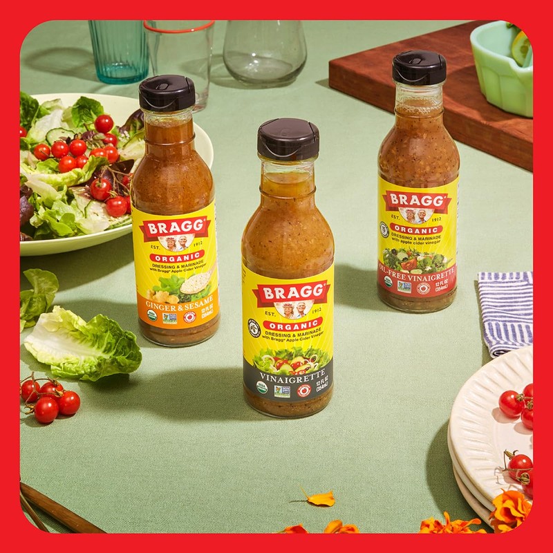 Bragg Organic Ginger and Sesame Salad Dressing and Marinade -