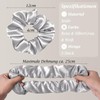PUSCOBSY Silk Scrunchies for Women, Silk Scrunchie for Sleeping without