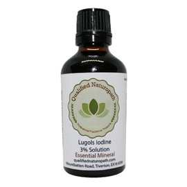 Lugols Iodine Solution 3% - 50ml - with Dropper Insert
