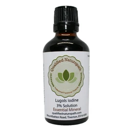 Lugols Iodine Solution 3% - 50ml - with Dropper Insert