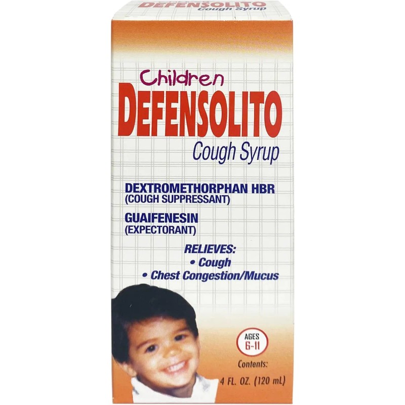 Jarabe Para La Tos Infantil Defensolito 4.05 Oz Fl -
