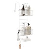 Zenna Home Shower Caddy Hanging Over the Shower Door Organizer,