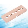 DIY Glow Tube Clock Kit 4 Lamps Beech Wood Enclosure