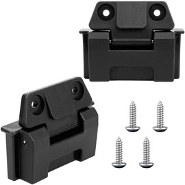 Omoojee Replacement Hinges Compatible with Igloo BMX 25/52/72 Qt Coolers, 2 Pack Cooler Lid Hinge Kit with Screws Replacement Parts