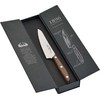 DUE CIGNI Chef-Messer Serie 1896 Gesamtlänge 32 cm Griffbeschalung Walnussholz