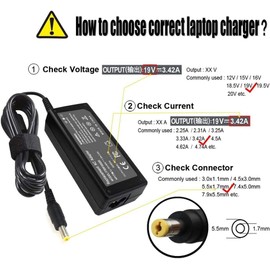 Galaxy Bang Ac Adapter Charger Replacement for Acer Aspire One AO751h-1211, AO751h-1259; AO751h-1273 AO751h-1279 AO751h-1292 AO751h-1346; AO751h-1351, AO751h-1373, AO751h-1378