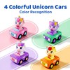 iPlay, iLearn Press to Go Unicorn Car Toys for Toddler