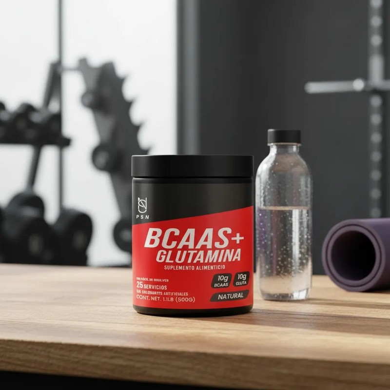 Bcaas Glutamina Aminoácidos Psn 500g Varios Sabores