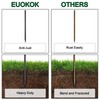 16 Inch Rebar Stakes 20 Pack 1/2 Inch Diameter Heavy