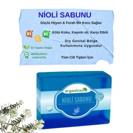 Organicsun Doğal Nioli Sabunu 140 Gr Tüm Cilt Tipleri İçin Kötü Koku ve Kaşıntı Karşıtı Nioli Yağı Sabunu